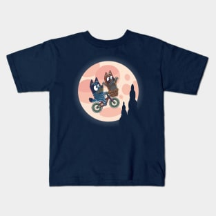 Heelers Moon Kids T-Shirt